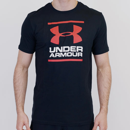 Under Armour Tee - Black / Crimson