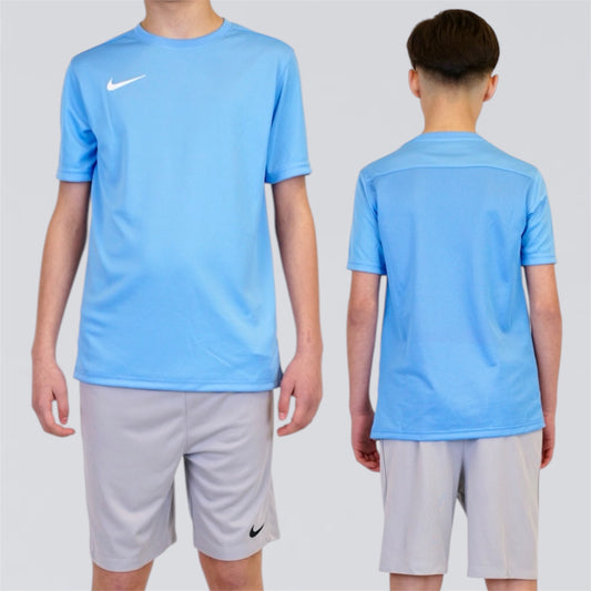 Nike Dri Fit Set - University Blue / Grey (Junior)