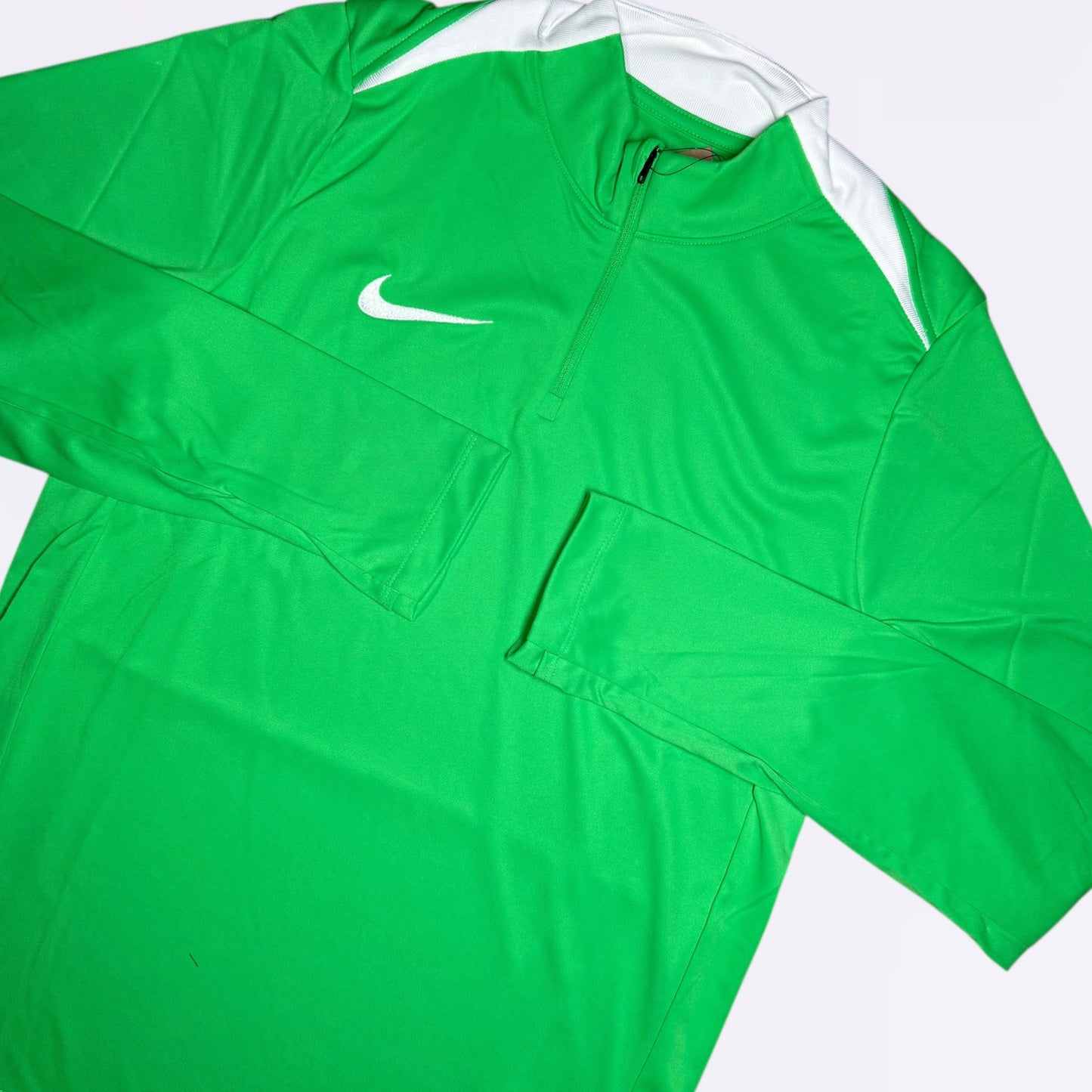 Nike Academy Pro Drill Half Zip Green Spark