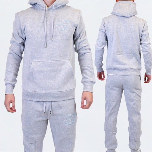 ENVI Concave Set - Hoodie & Bottoms - Light Grey