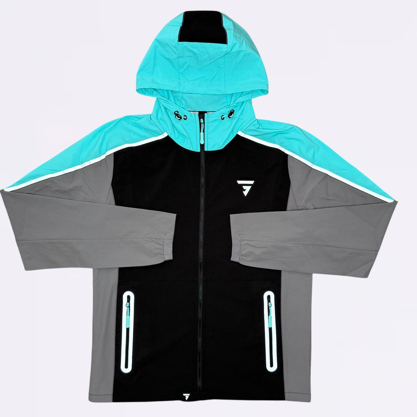 GRIID Reflect Windrunner Set - Grey / Aqua