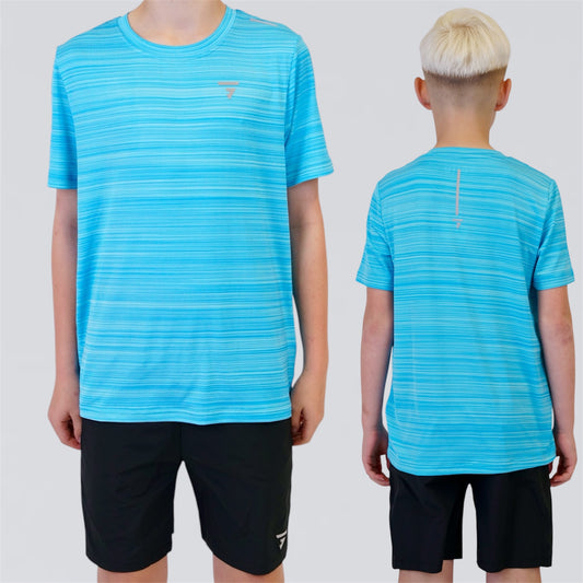 GRIID Flow Tee Set - Ice Blue / Black (Junior)