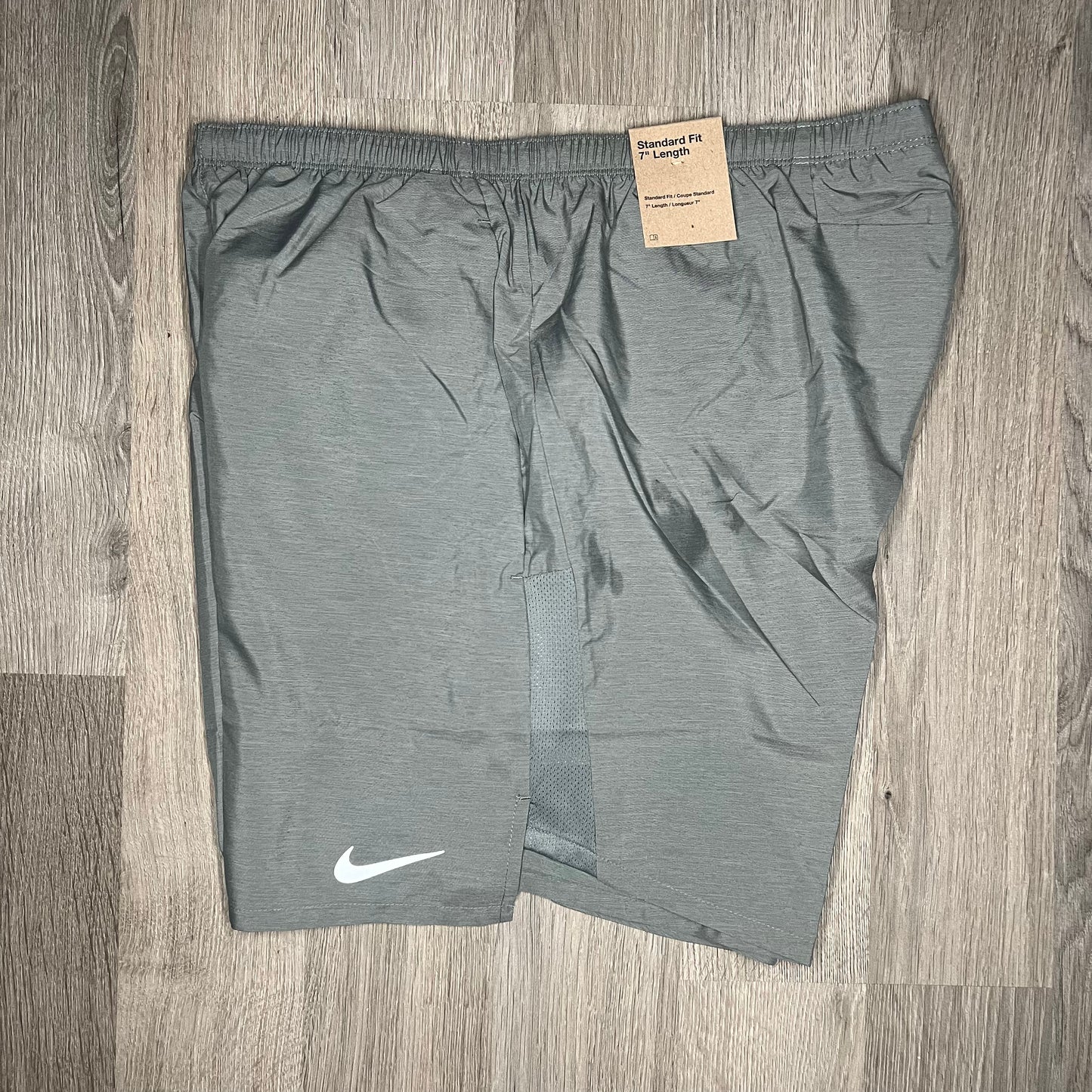 mens grey nike challenger shorts