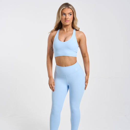 Gym King 365 Bra & Leggings Set - Hydrangea Blue