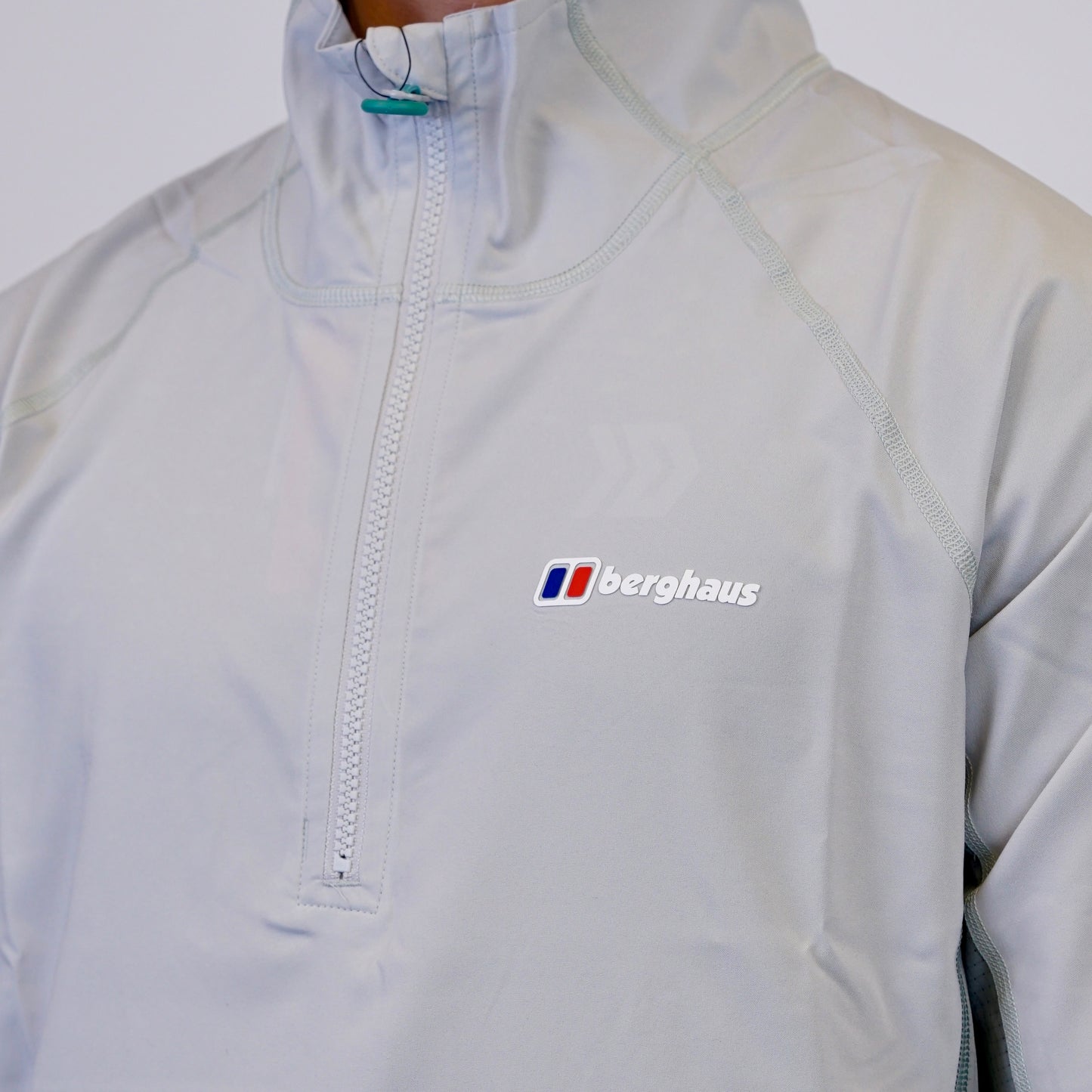 Berghaus Wavertree Half Zip - Grey / Teal