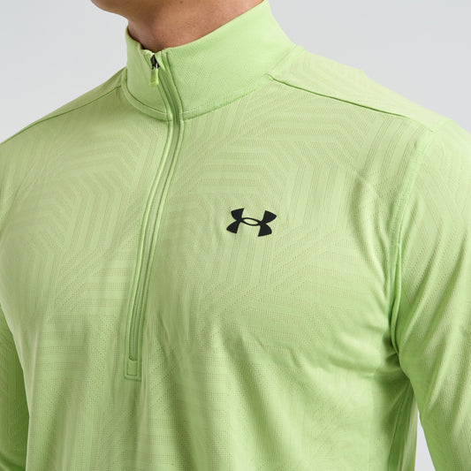 Under Armour Geotessa Half Zip - Morph Green