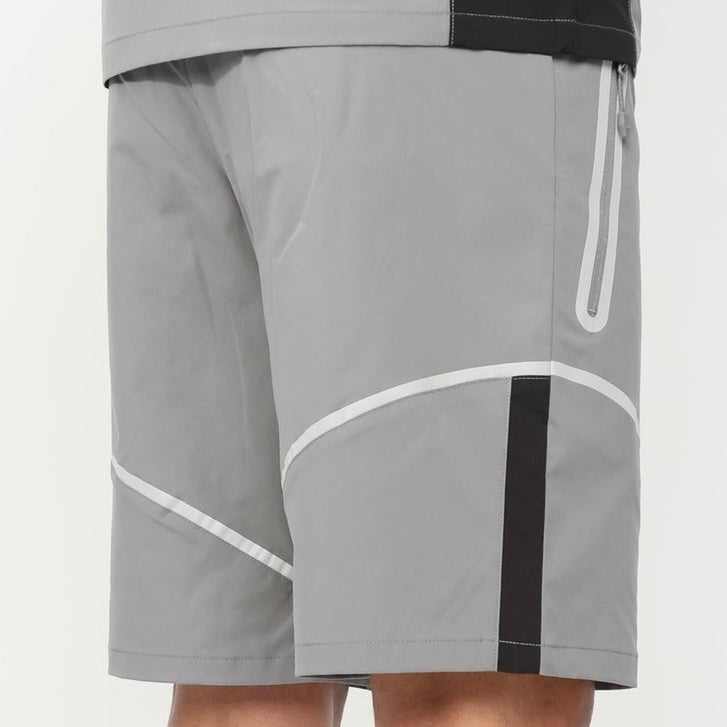 GRIID Reflect Set - Jacket & Shorts - Grey / Black