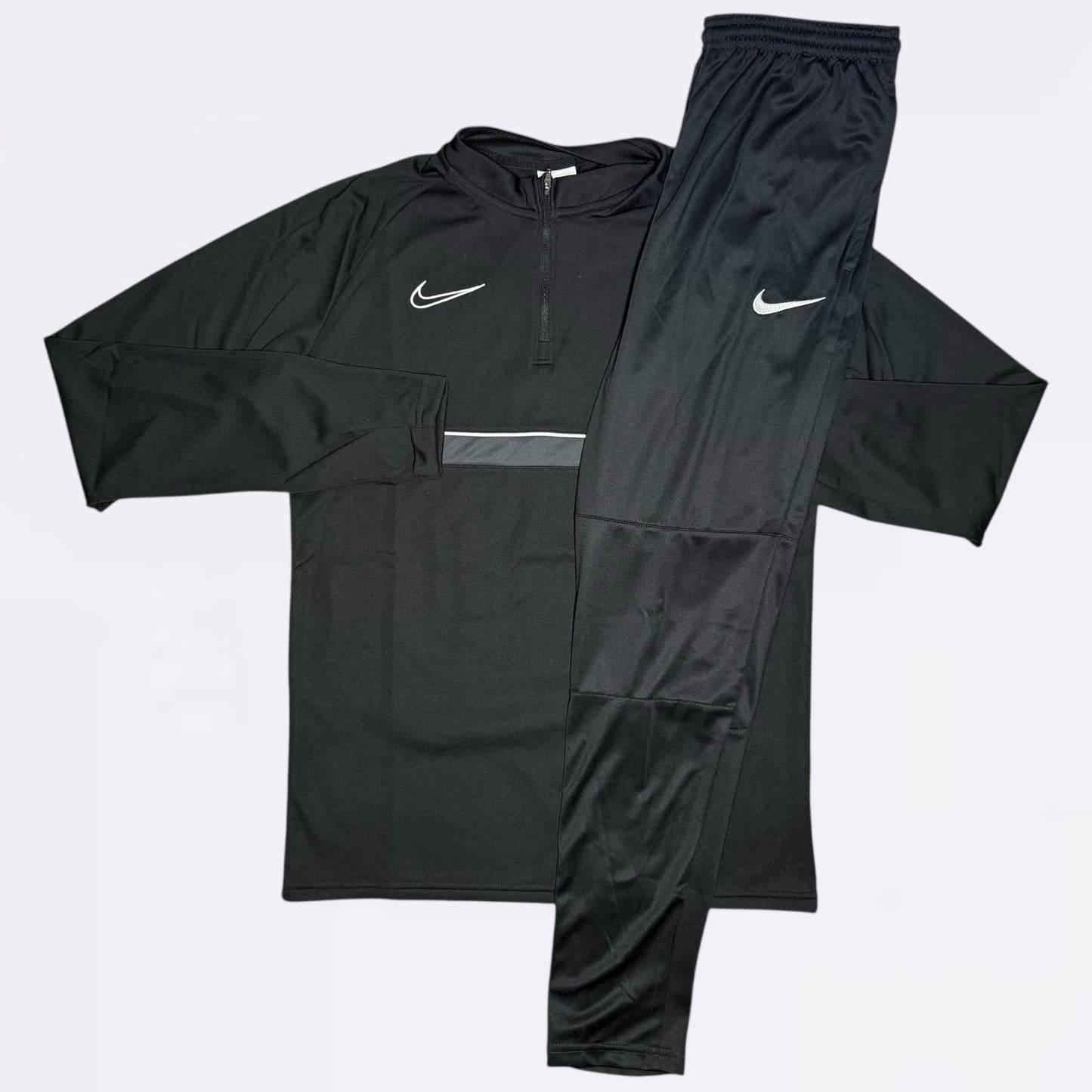 Nike Academy Half Zip Set - Black (Junior)