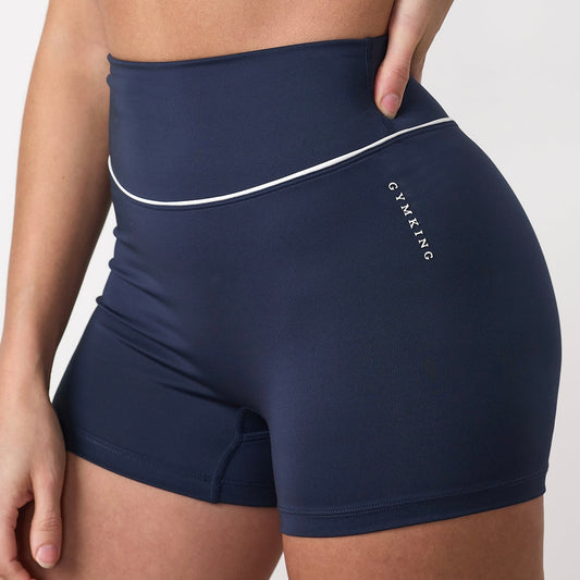 Gym King Knockout Short - Indigo Blue