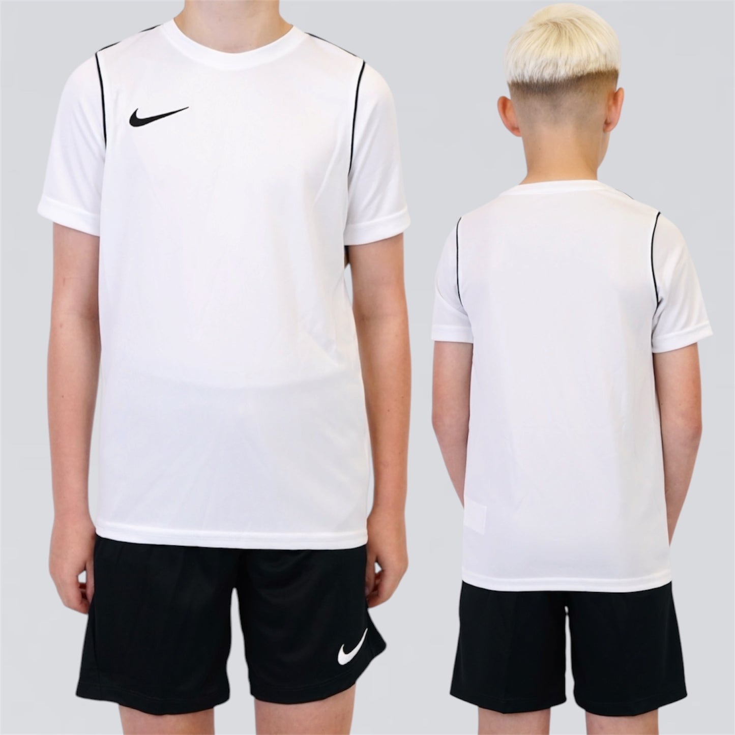 Nike Dri Fit 2.0 Set - White (Junior)