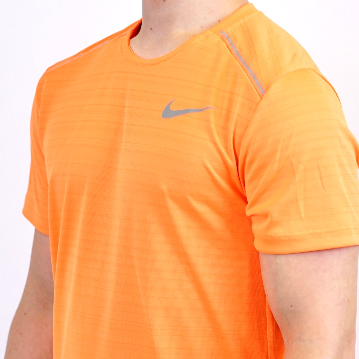 Nike Miler Tee Crimson Orange