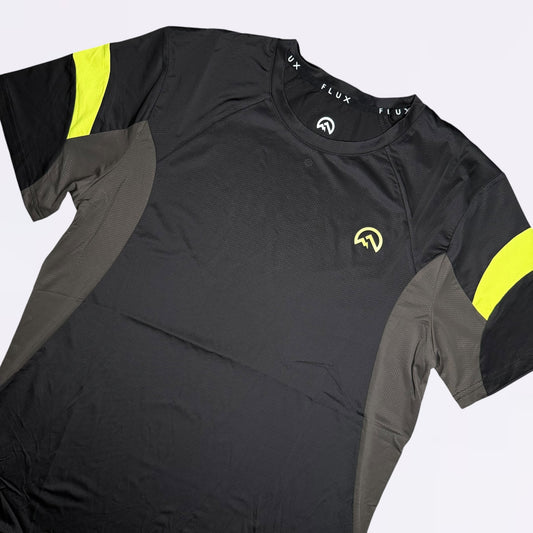 Flux Curve Tee - Black  (Junior)