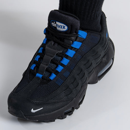 Nike Air Max 95 Black Royal Blue (Junior)