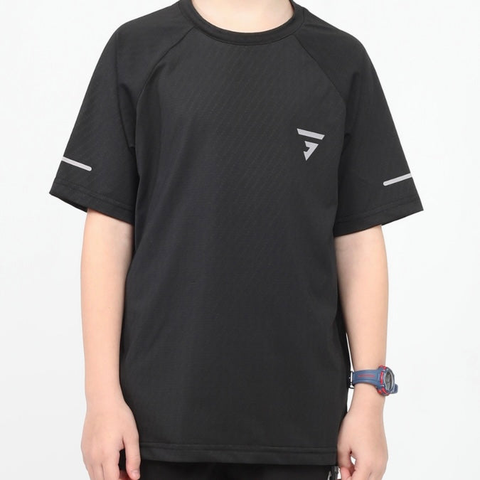 GRIID Pace Tee - Black (Junior)