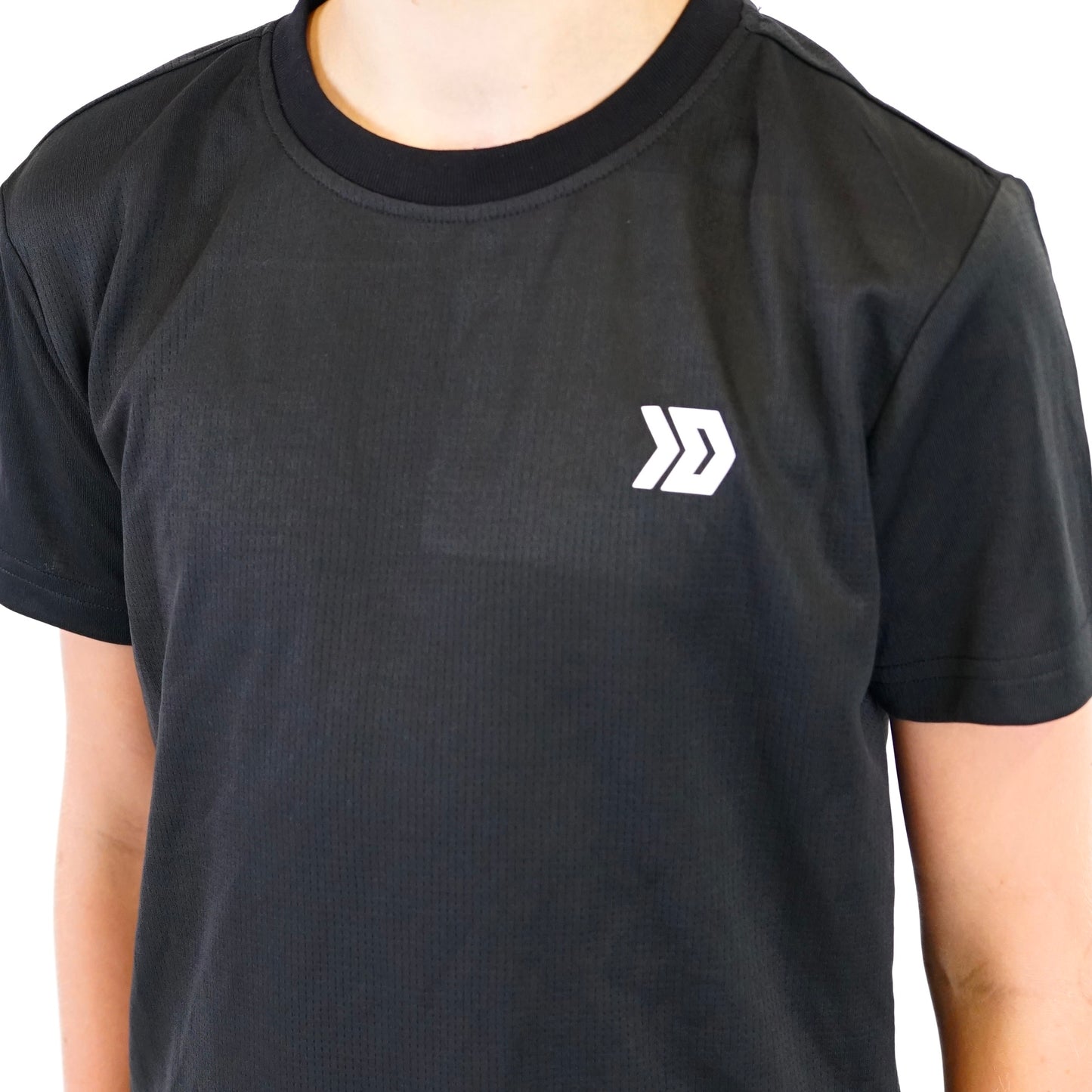 DASH Active Tee & Short Set - Black (Junior)