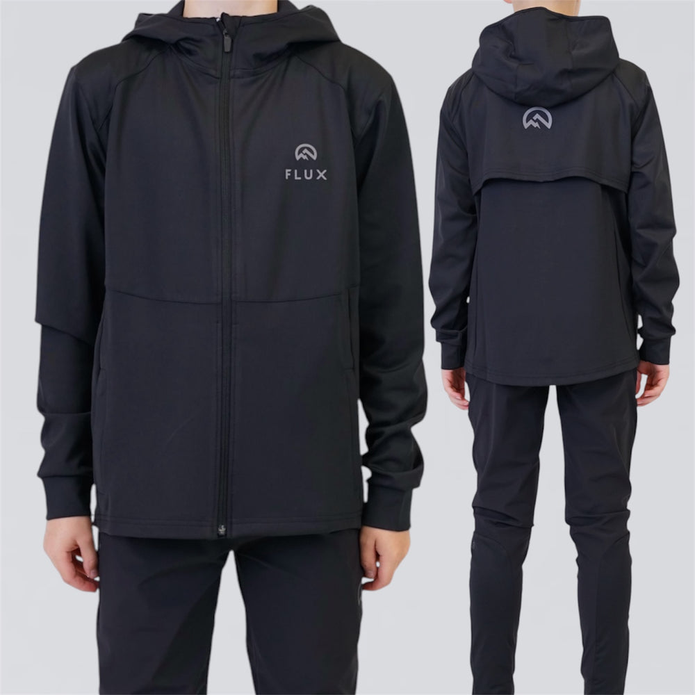 Flux Premium & Running Set - Black (Junior)