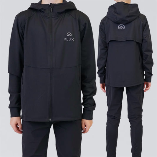 Flux Premium & Running Set - Black (Junior)