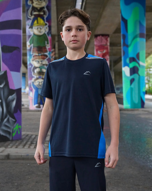 ActiveLine Tempo 3 Piece Bottoms Set - Navy (Junior)