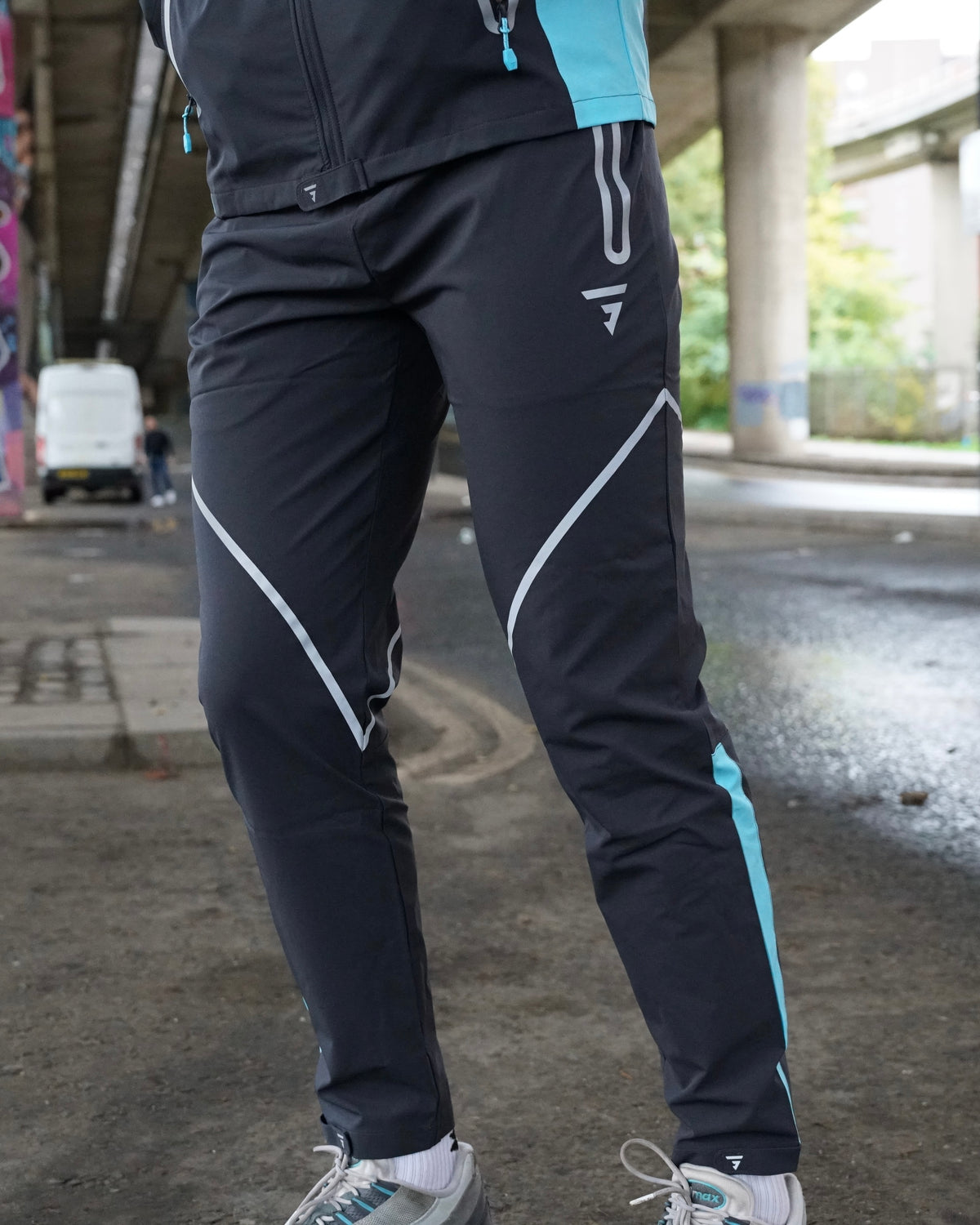 GRIID Reflect 3 Piece Bottoms Set - Black / Blue