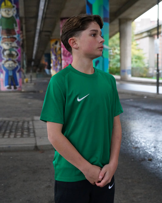 Nike Park 3 Piece Set - Green / Black (Junior)
