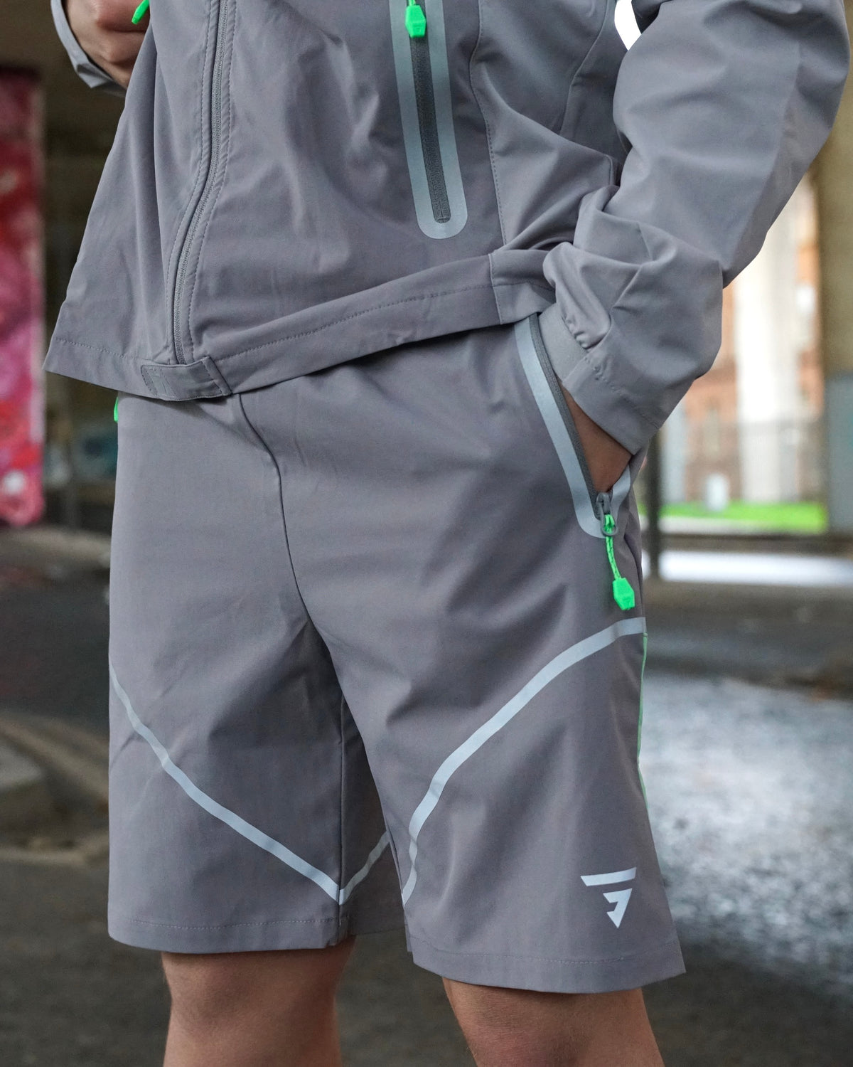 GRIID 3 Piece Reflect Set - Grey / Mint (Junior)