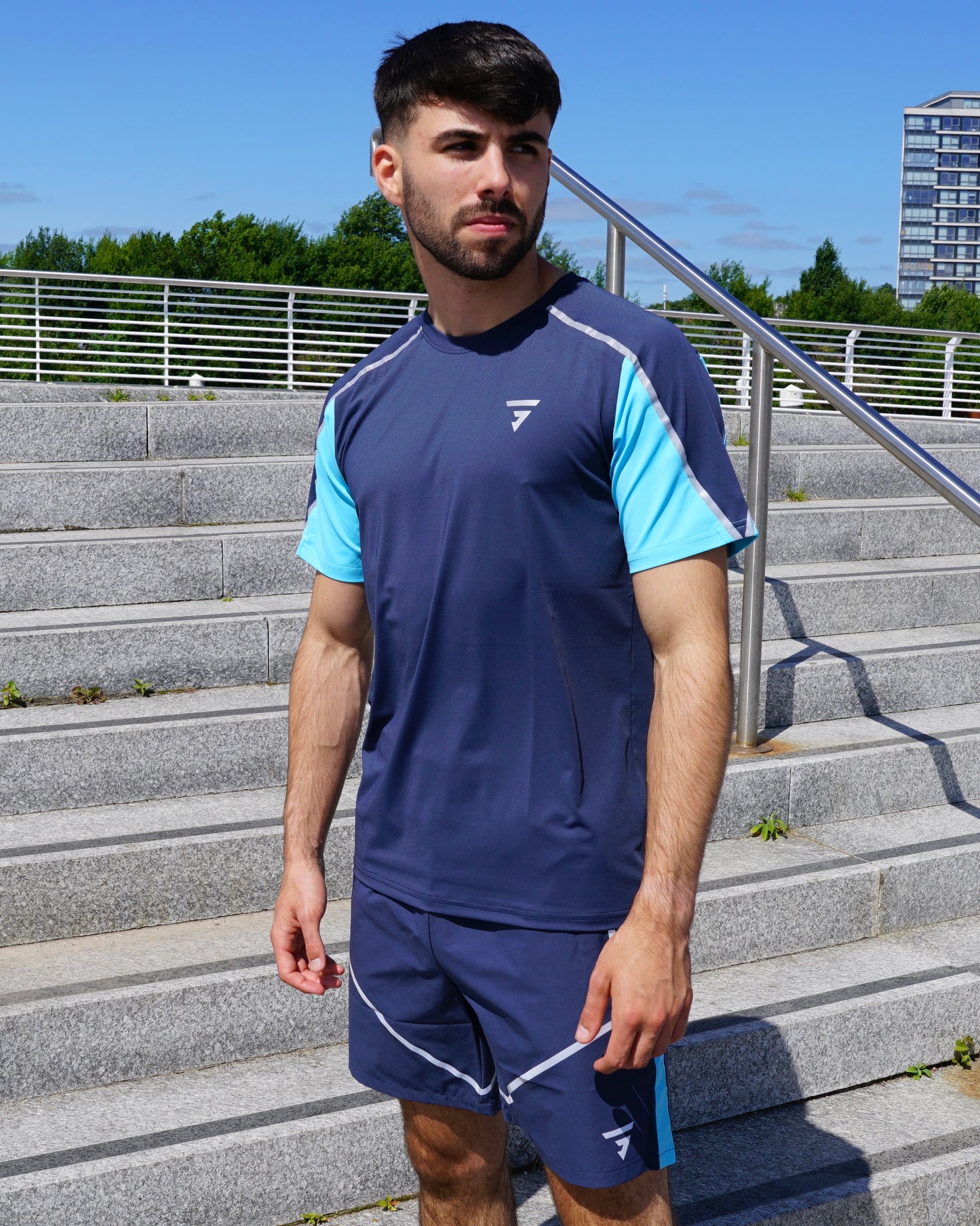 GRIID Reflect 3 Piece Set - Navy / Blue