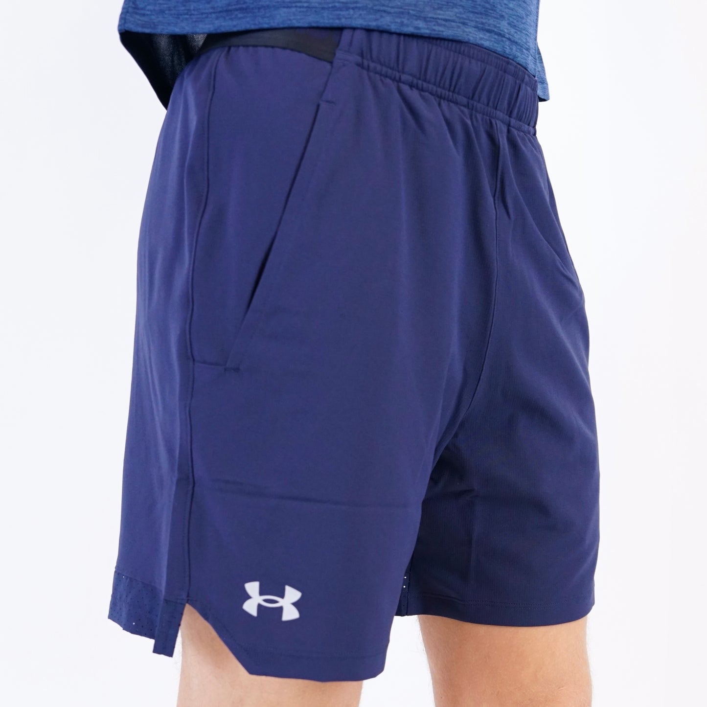 Under Armour Tech Half-Zip / Vanish Shorts Set - Midnight Navy