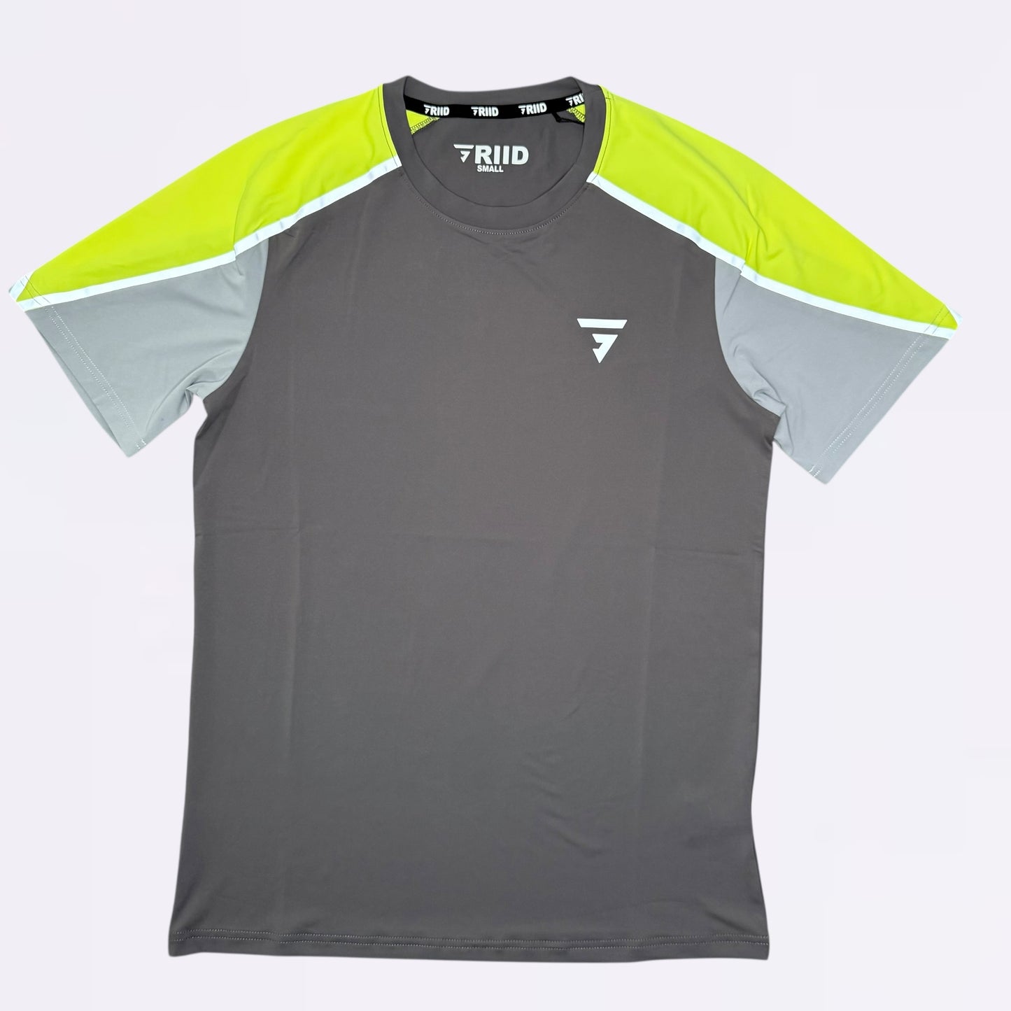 GRIID Reflect Tee - Graphite / Neon