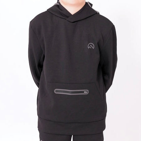 Flux Velar Hoodie - Black (Junior)
