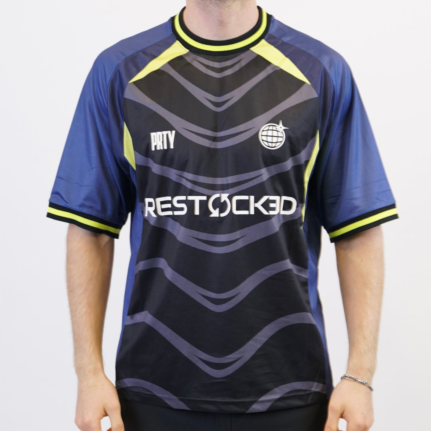 PRTY x RESTOCK3D TN Jersey - Black / Volt