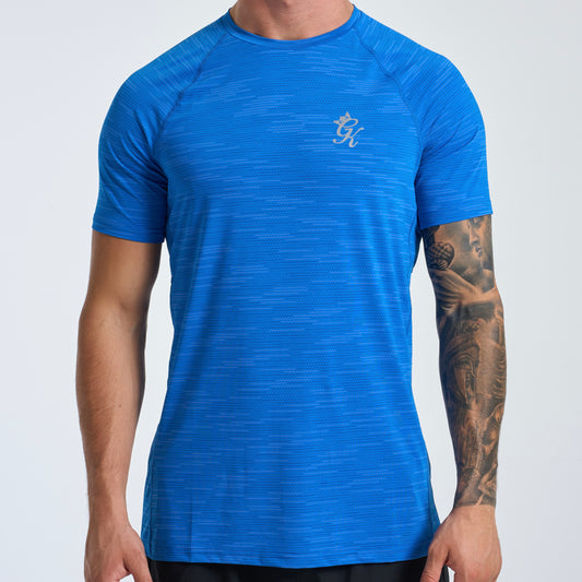 GymKing Energy Grindle Tee - Royal Azure