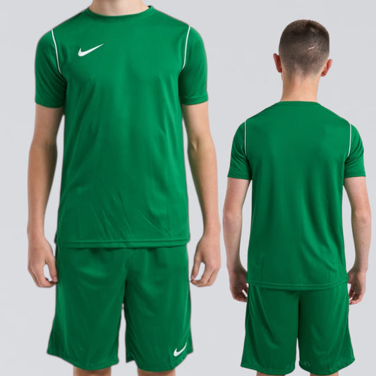 Nike Dri Fit 2.0 Set - Dark Green (Junior)