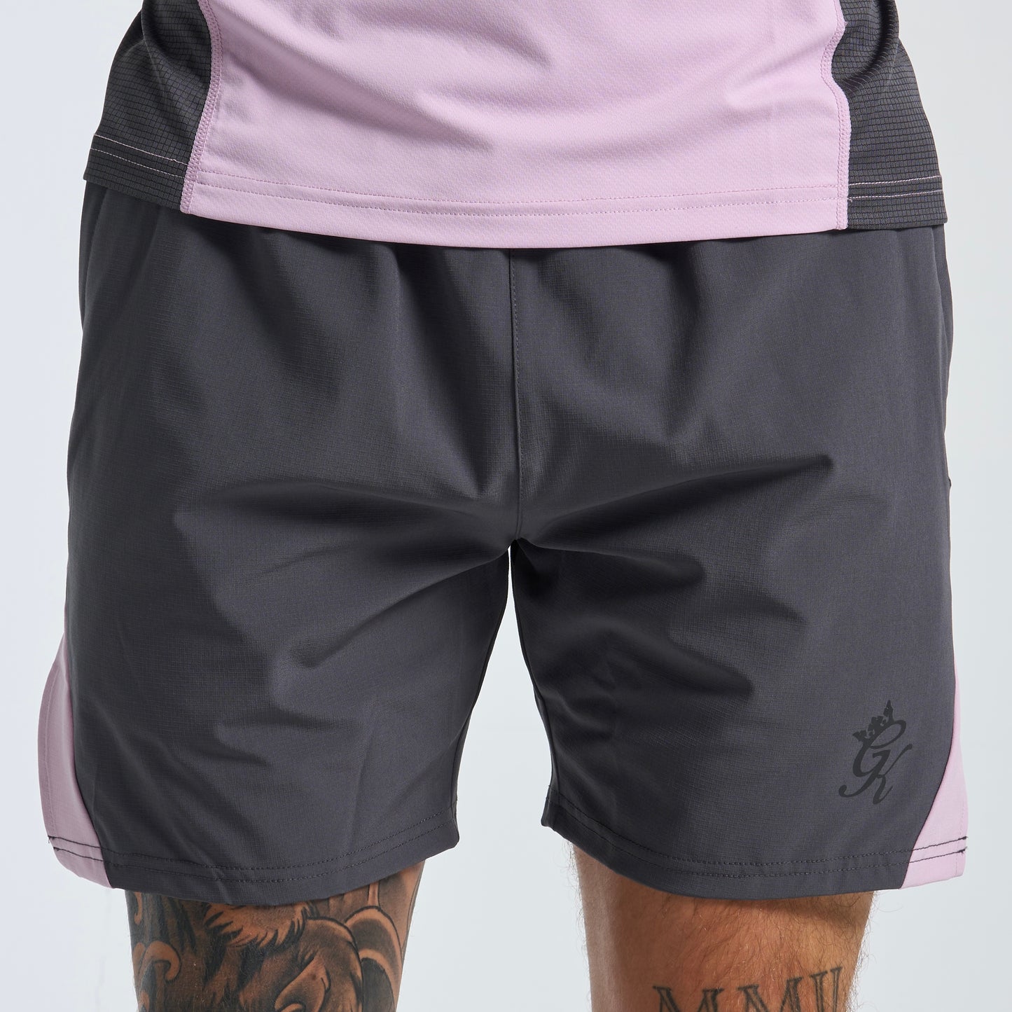GymKing Flex 2.0 Short - Graphite/Dusky Lilac