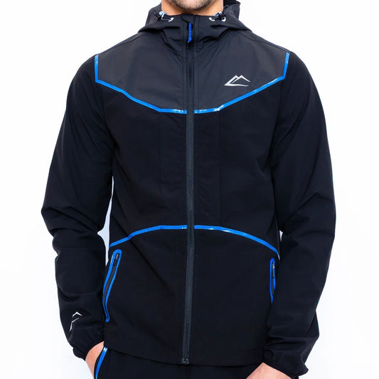 ActiveLine Line Windrunner  - Black / Royal Blue