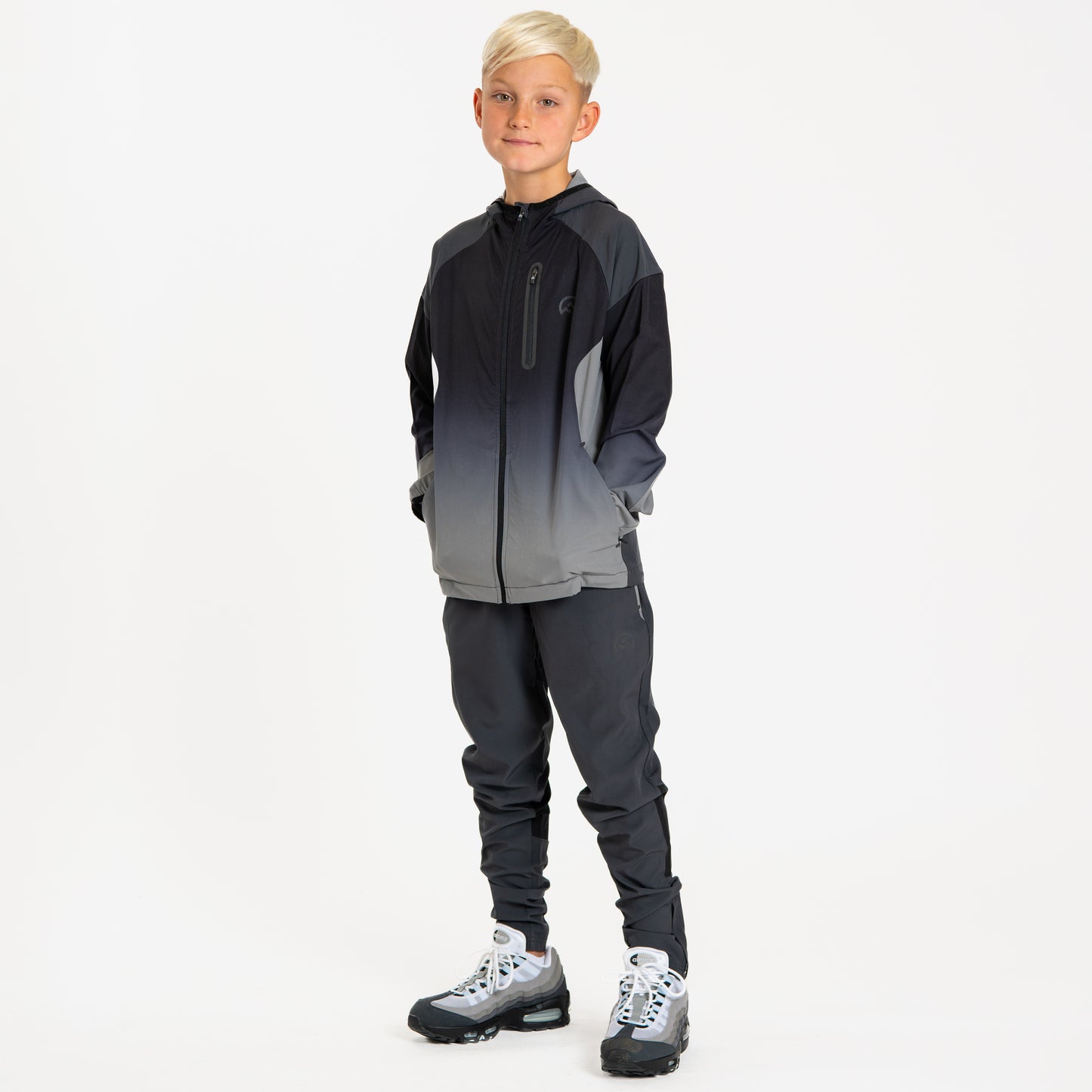 Flux Gradient Jacket - Grey / Black (Junior)
