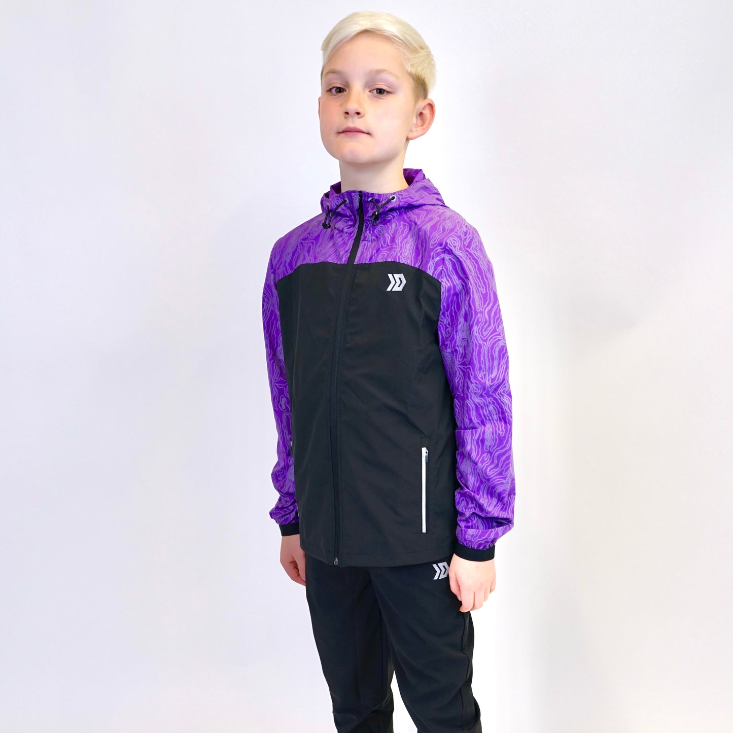 DASH Aura Windrunner - Black / Purple (Junior)