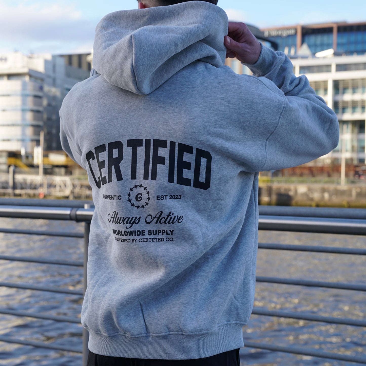 Certified Zipper - Grey