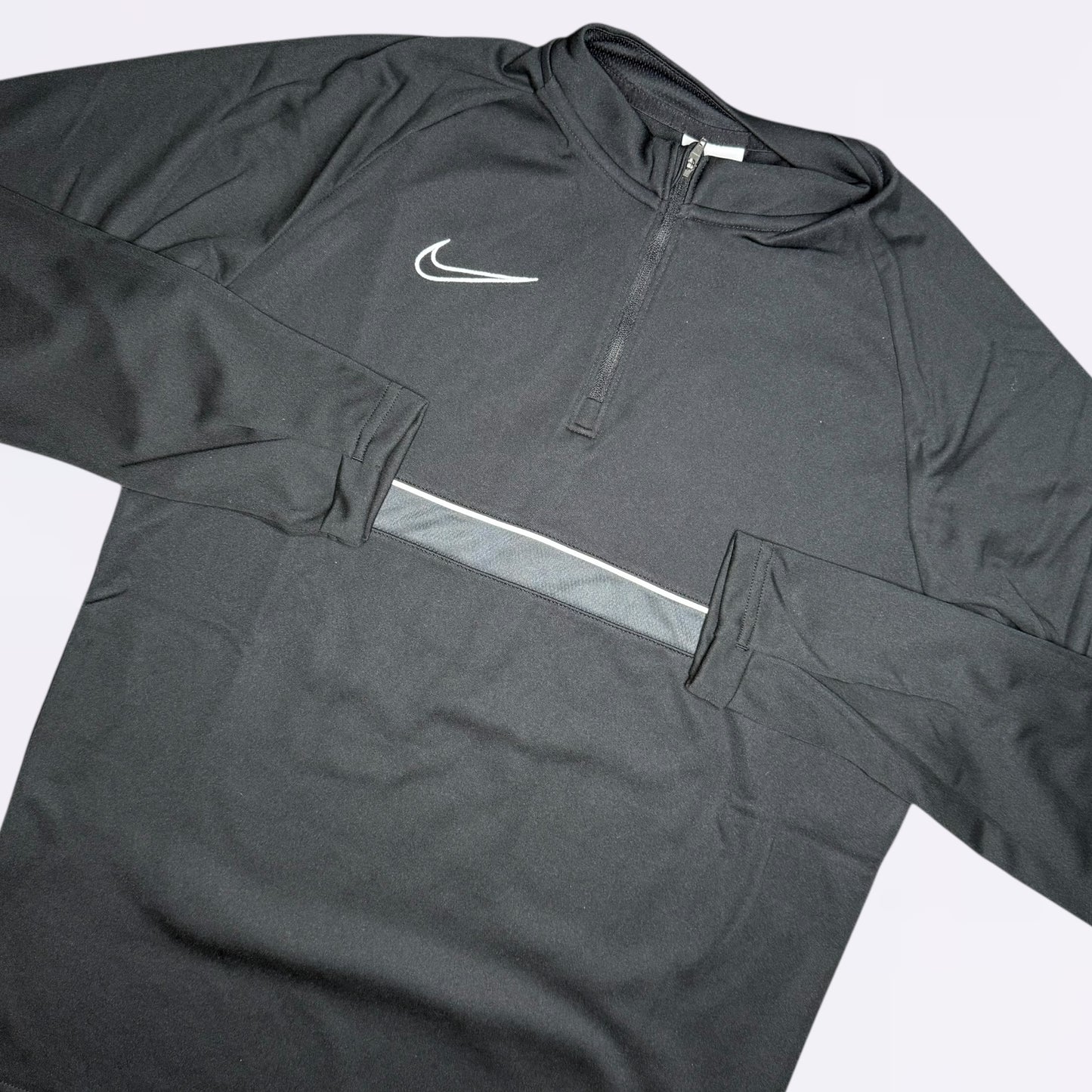 Nike Academy Half Zip Set - Black (Junior)