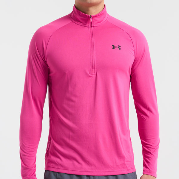 Under Armour Tech Half Zip - Pink