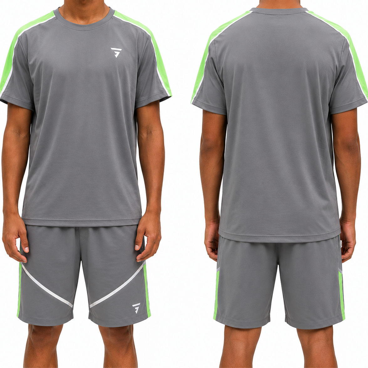Griid Reflect Set - Grey / Mint (Junior)