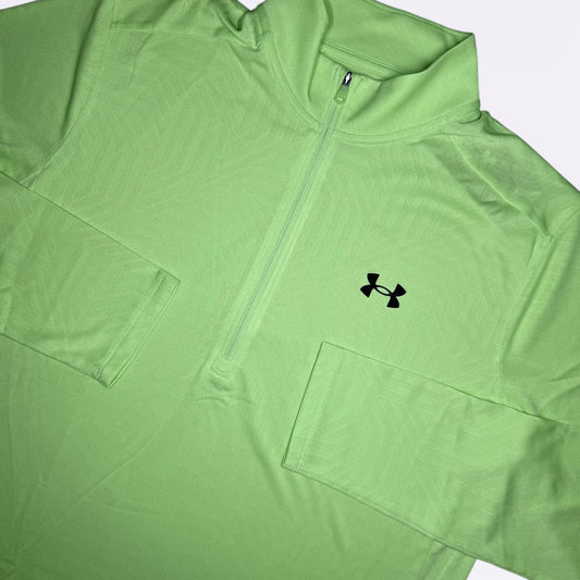 Under Armour Geotessa Half Zip - Morph Green