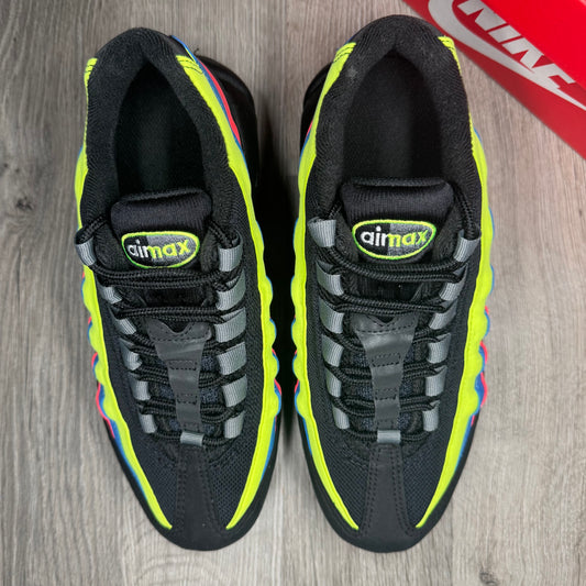 Nike Air Max 95 Black Multicolour Neon (Junior)