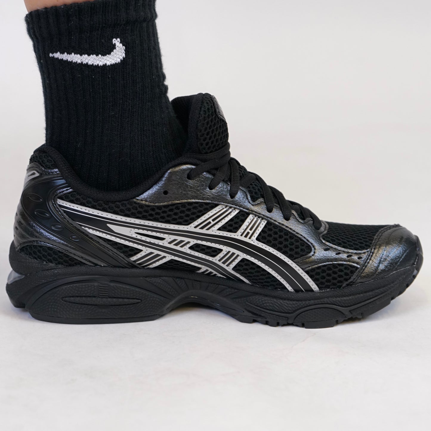 ASICS Gel Kayano 14 Black Pure Silver (Junior)