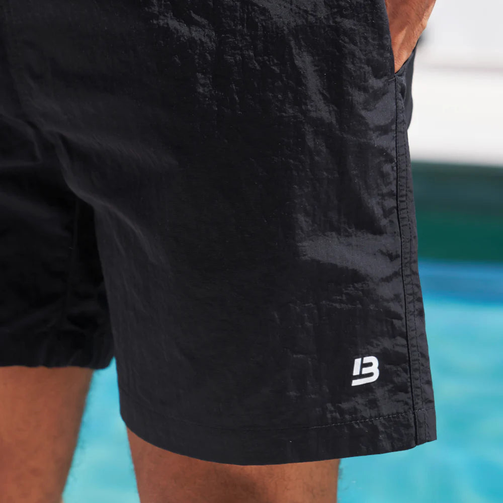 Bee Inspired Simms Swim Short - Black
