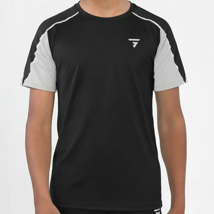 GRIID Reflect Tee Black / Grey (Junior)