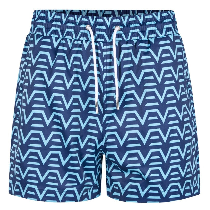 ENVI Digital Reef Shorts - White / Blue
