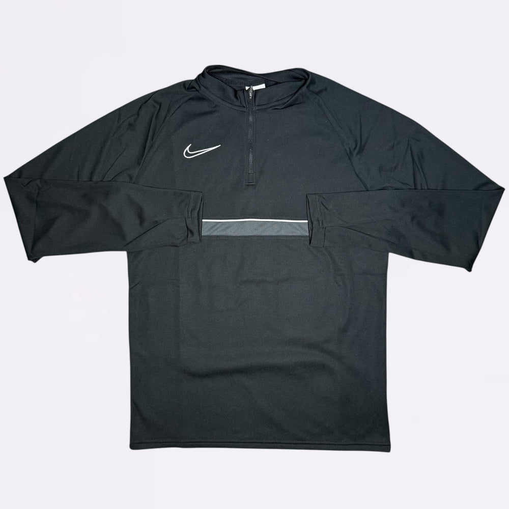 Nike Academy Half Zip - Black (Junior)