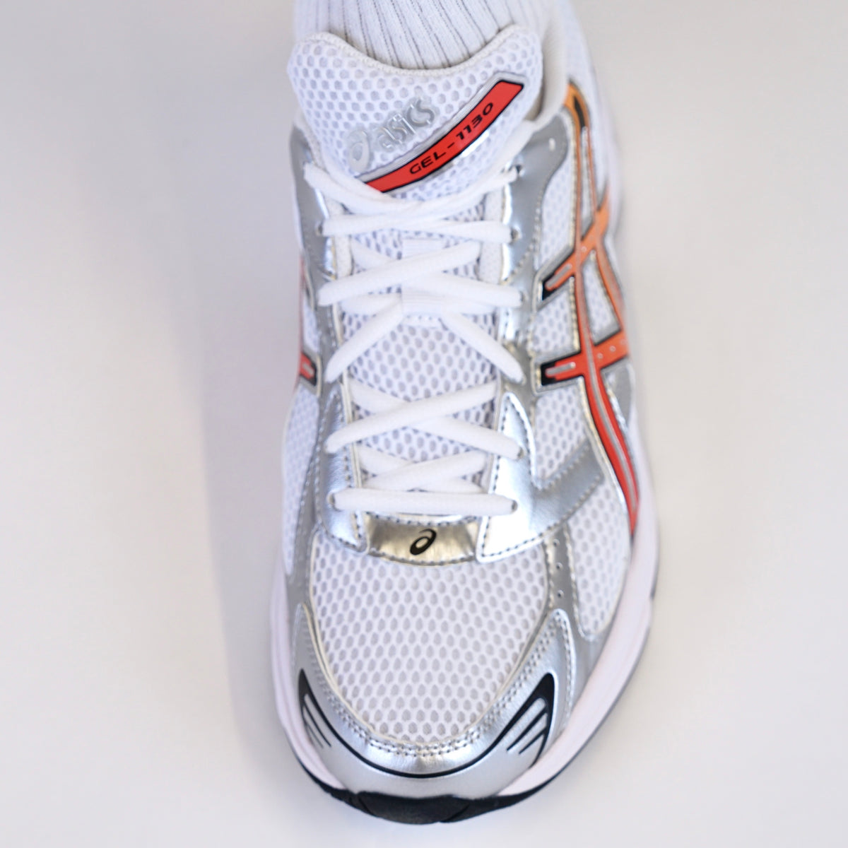 ASICS Gel-1130 White Red Snapper
