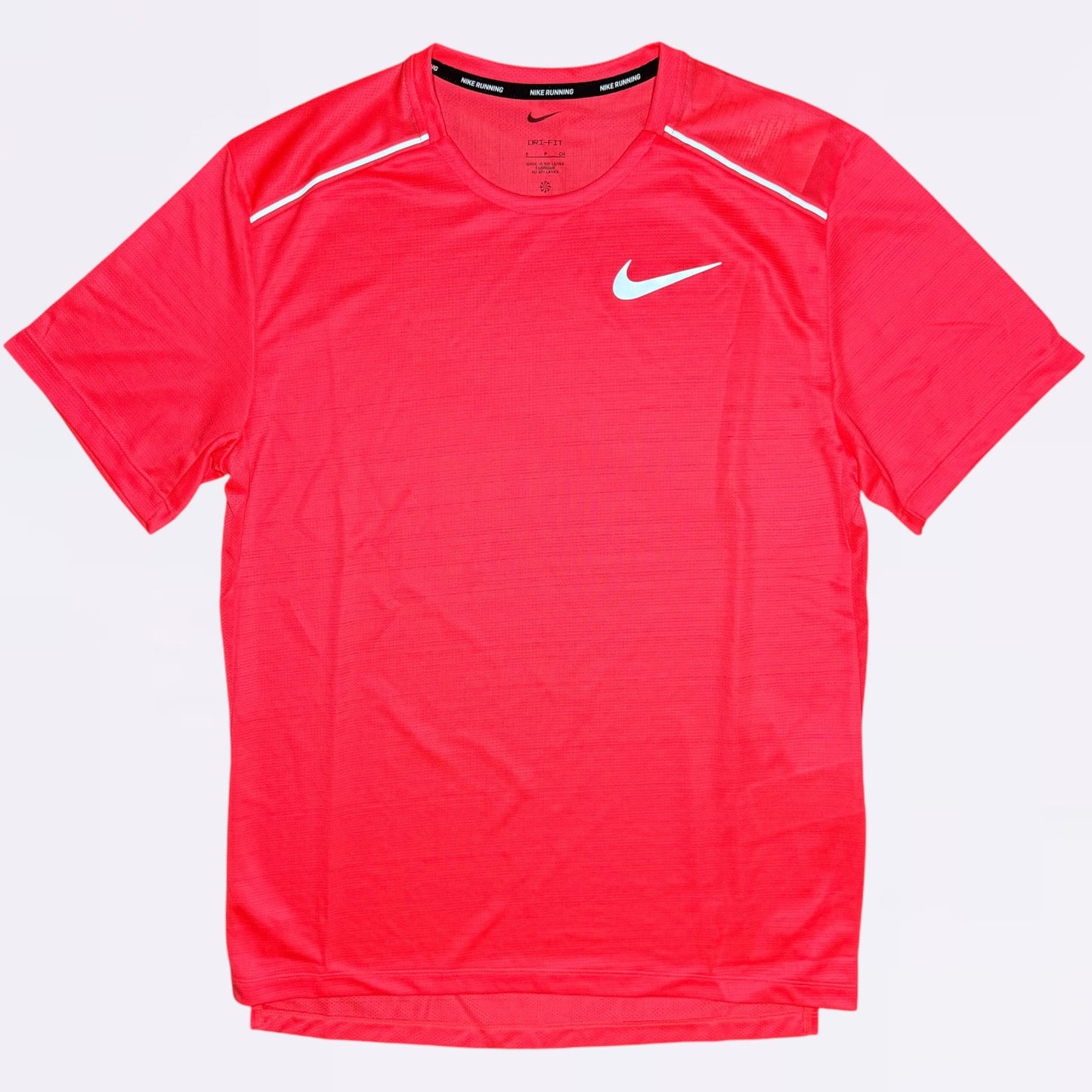 Nike Miler & Challenger - Tee & Shorts - Punch / Grey