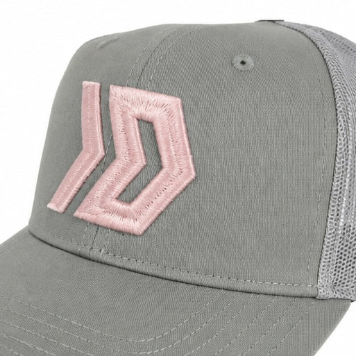 DASH Logo Cap - Grey / Pink Foam